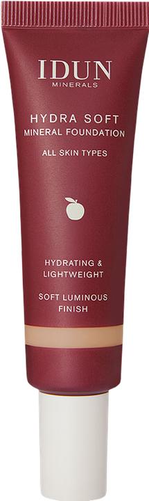 Actual product image IDUN Minerals Hydra Soft Mineral Foundation Ingrid - 30ml