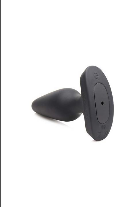 Actual product image XR Brands Laser Heart Silikon Analplug Mittel