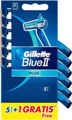 Actual product image Postquam Gillette Blue II Plus 6 units (6 x)