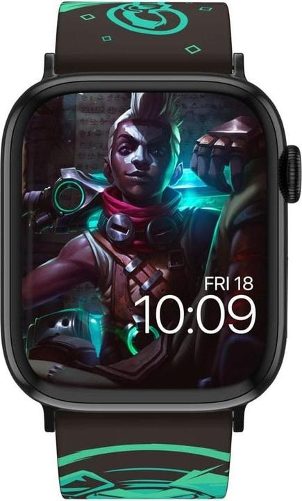 Produktbild Moby Fox League of Legends bracelet pour smartwatch Ekko (22 mm, Edelstahl, Silikon)