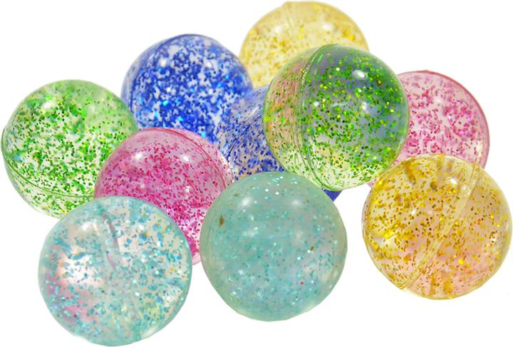 Produktbild Magni Flummis Bouncerz D25mm mit Glitter 10er Netz