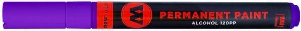 Actual product image Molotow Felt-tip pen Permanent Paint 120P purple 042 (Purple, 2 mm)