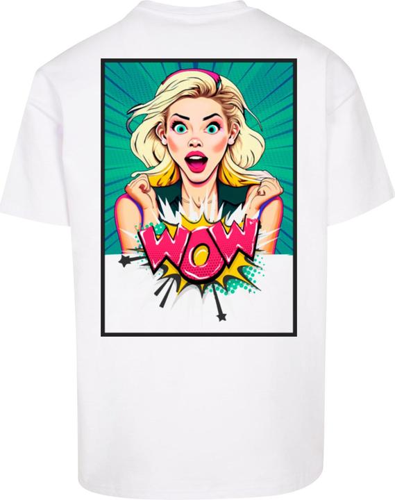 Actual product image Merchcode WOW Comic Heavy Oversized Tee - 116851 (S)