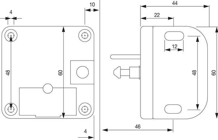 Produktbild SOLO Bluetooth - Elektronikschloss lose, Zinkduckguss/Kunststoff schwarz (Bluetooth)