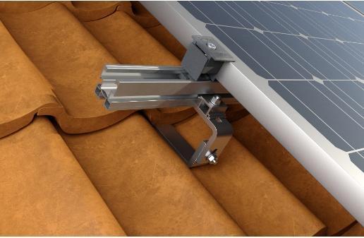 Actual product image Fischer Dachhaken RH 52-67 HB AL (Solar connector)