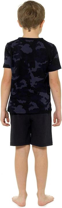 Produktbild Foxbury Oberteil und Shorts Pyjama Set Jungen Tarnung Baumwolle (128)