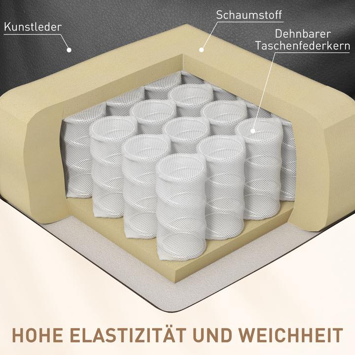 Produktbild Homcom Massagesessel mit Liegefunktion