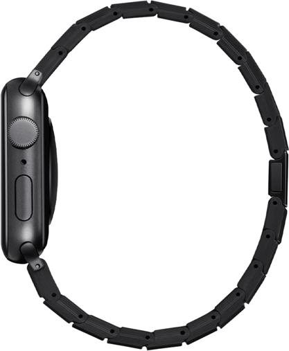 Actual product image Pitaka Link bracelet made from genuine carbon black (1K carbon fibre)