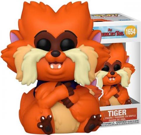Actual product image Funko Feivel, der Mauswanderer POP! Movies Vinyl Figur Tiger 9 cm