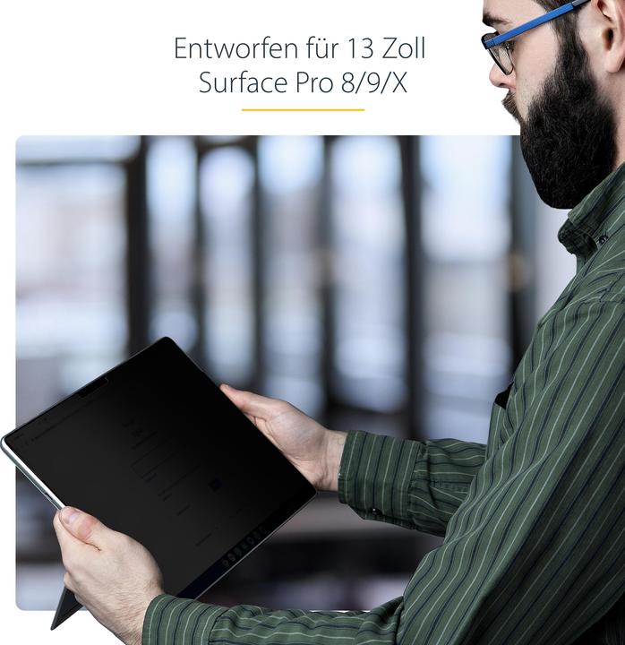 Image du produit StarTech 13 Écran de confidentialité Surface Pro (13", 1 : 1)