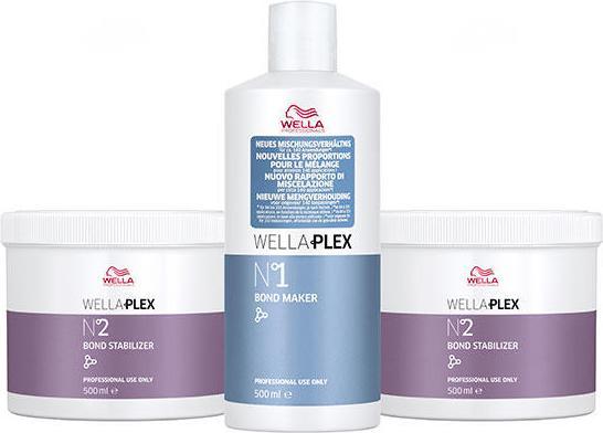 Produktbild Wella Wellaplex Salon Kit No. 1&2 3 x 500 ml (Haarpflege set)