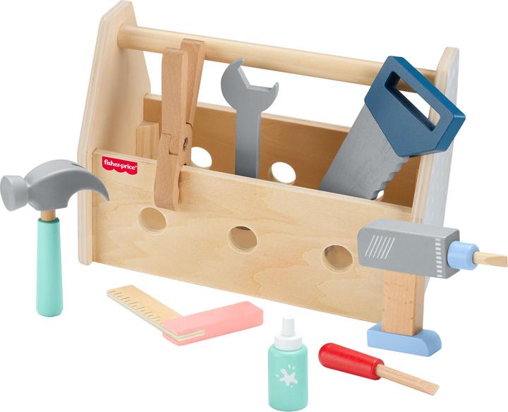 Image du produit Fisher-Price Caisse à outils en bois