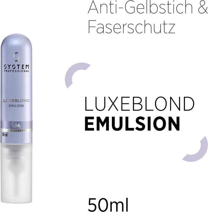 Produktbild System Professional LuxeBlond - Emulsion (50 ml)