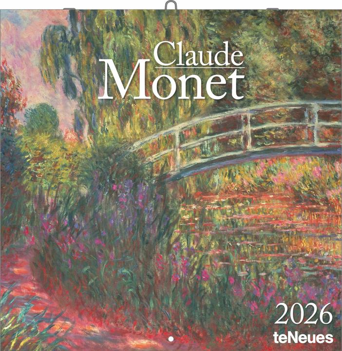 Produktbild ClaudeMonet2026Broschürenkalender,30x30cm,WandkalendermitKunstwerkenvon (30 x 30 cm, Harter Einband, Englisch, Niederländisch)