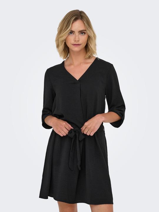 Image du produit JdY Normal geschnitten V-Ausschnitt Voluminöser Armschnitt Kurzes Kleid Kleid (XS)