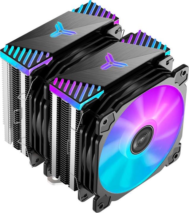Actual product image Jonsbo CR-2000 GT CPU Cooler Dual Tower, ARGB - 2x 120mm (159 mm)
