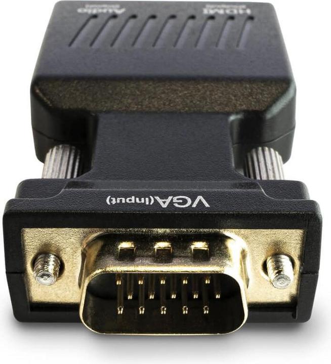 Produktbild Savio Adapter AV D-Sub (VGA) - HDMI + USB-A + 3,5 mm schwarze Klinke (CL-145) (0.00 m, VGA)