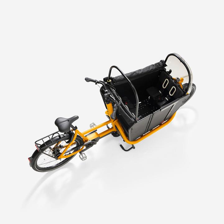 Produktbild Btwin E-Lastenfahrrad Cargobike Long John F900E Family gelb