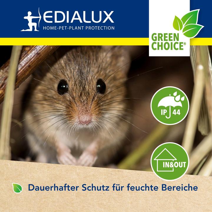 Produktbild Edialux Ultraschall-Abwehr von M?usen und Ratten - f?r drinnen und drau?en