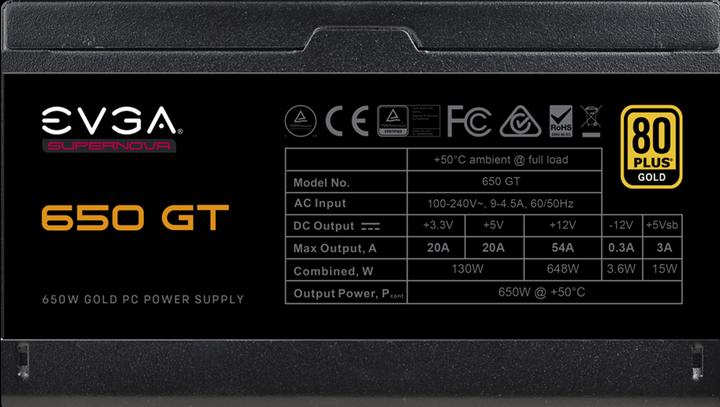 Produktbild EVGA SuperNova GT (650 W)