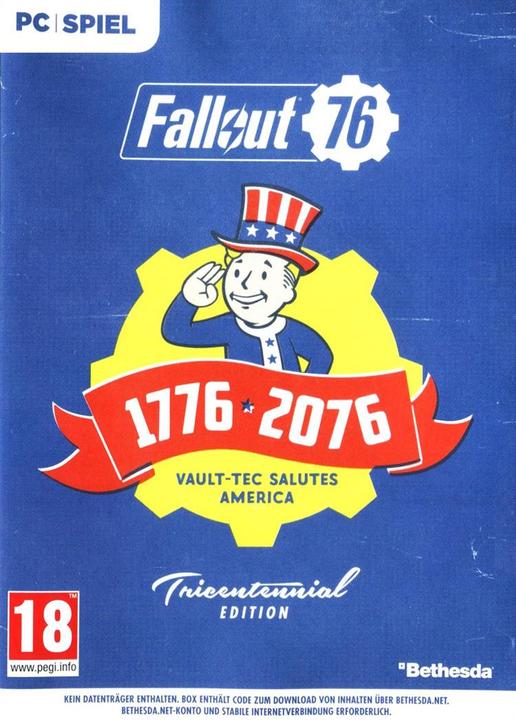 Produktbild Bethesda Fallout 76 - Tricentennial Edition (PC, DE)