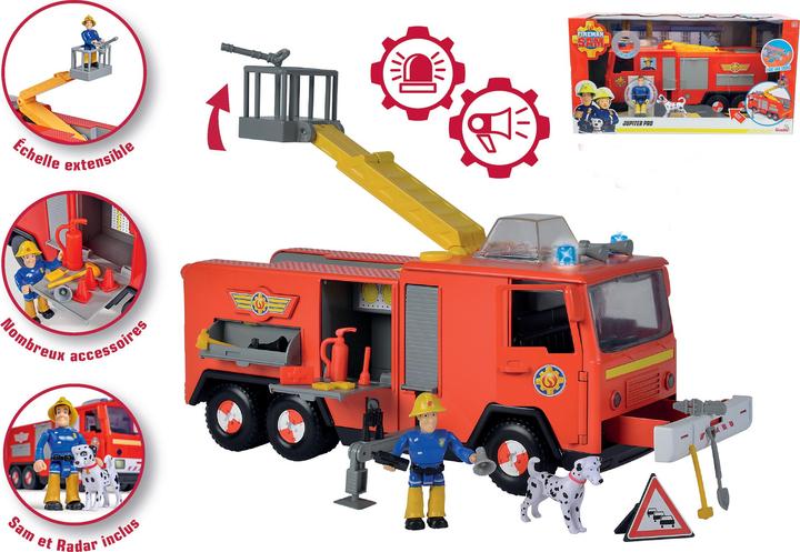 Produktbild Simba Feuerwehrmann Sam - Jupiter Series Pro