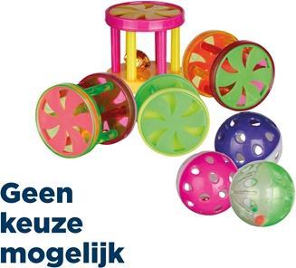 Produktbild Trixie Bälle und Rollen mit Glocke D=4.5cm (Ballspielzeug Katze)