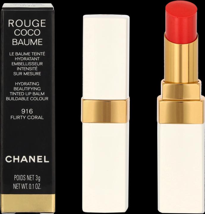 Produktbild Chanel Rouge Coco Baume No 916 (916 Flirty Coral)