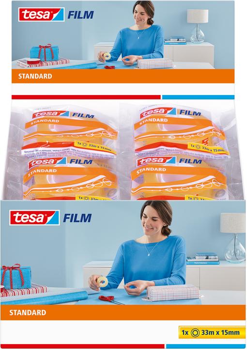 Actual product image tesa tesafilm 1x STANDARD adhesive tape (15 mm)