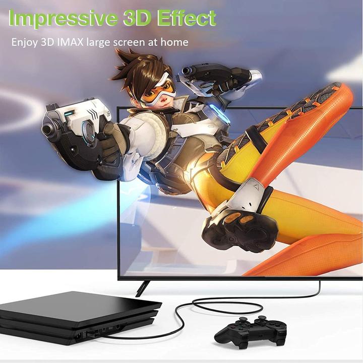 Produktbild Techly 106824 Monitorverlängerung HDMI-HDMI M/F 0,2m Netzwerk 4K 60Hz schwarz (0.20 m, HDMI)