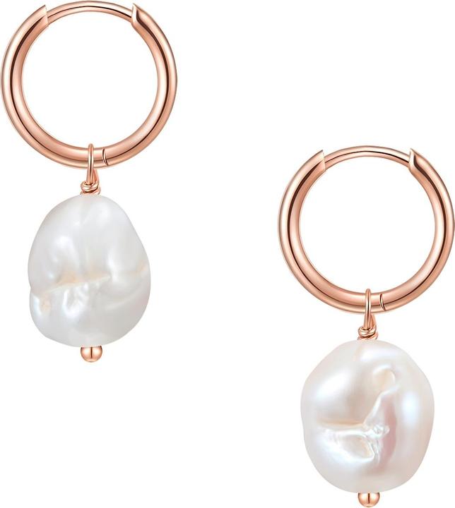Immagine prodotto Glanzstücke München Perle d'acqua dolce d'argento da donna in oro rosa - 28573 (Argento)