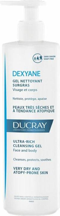 Actual product image Ducray Dexyane Surgras Cleansing Gel 400 ml (400 ml)
