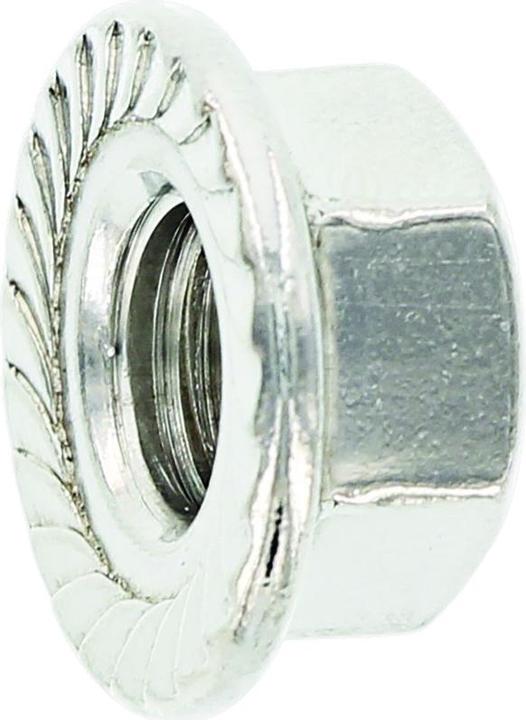 Actual product image OK-Line 6kant Muttern Flansch, A2, M4 (M4)