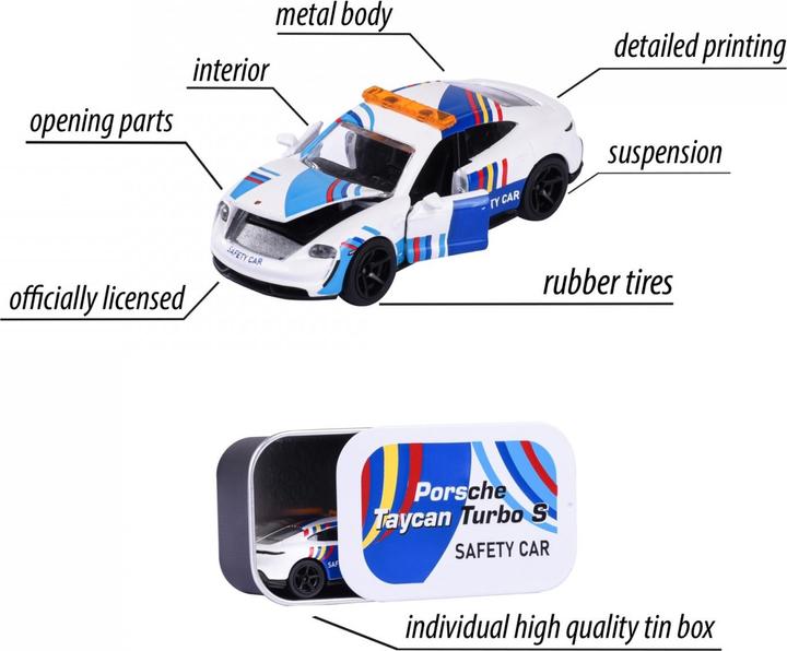 Immagine prodotto Majorette Porsche Motorsport Deluxe Taycan Turbo S
