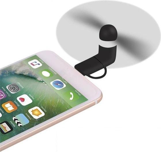 Image du produit JTI Ventilateur micro-USB/Lightning - Blanc