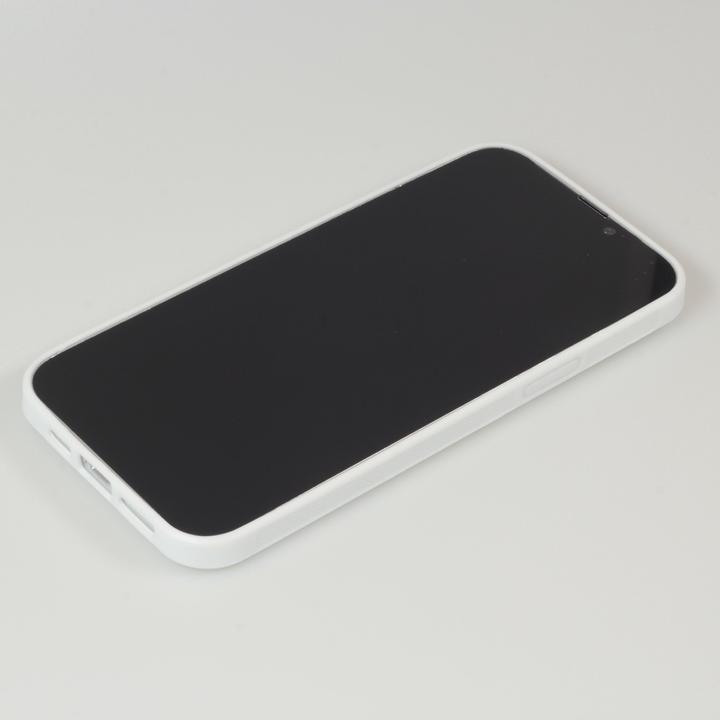 Actual product image PhoneLook Cover Silicone white Thank you Roger (Apple iPhone 13 Pro Max)