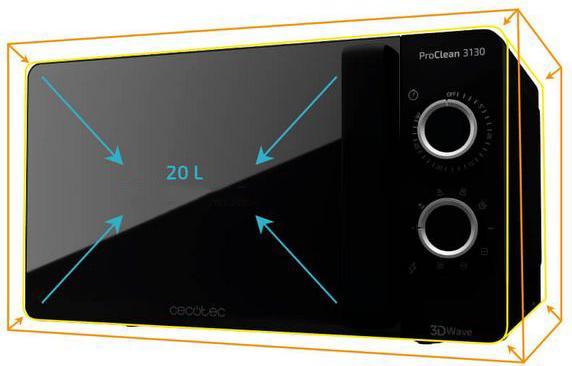 Image du produit Cecotec Micro-ondes