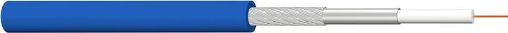 Megasat 100204 Câble coaxial hautement flexible bleu (75 dB, Câble d'antenne)