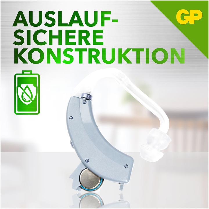 Image du produit GP Batteries GP Knopfzelle ZA10, 1.4V, 6 Stk. (6 pcs, PR70, 90 mAh)