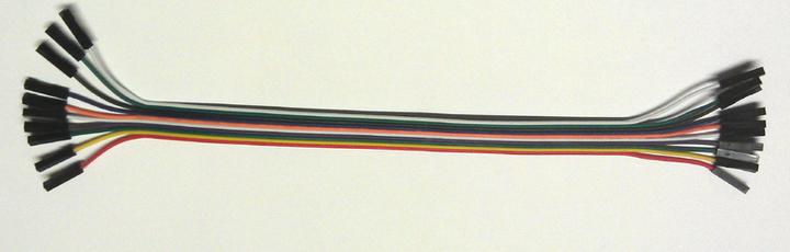 Immagine prodotto Play-Zone Cavo jumper 1P-1P (25cm) W/W 10 pezzi 24AWG