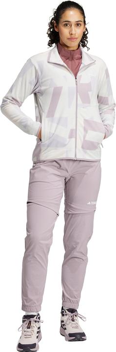 Produktbild adidas Women's Multi AOP Full Zip Fleece Jacket (L)