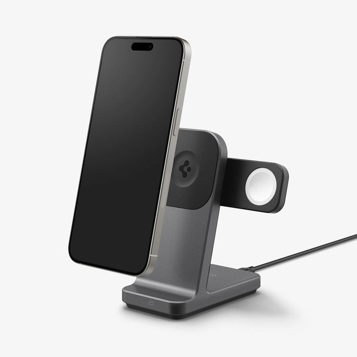 Actual product image Spigen Apple 3-in-1 Stand S318W (15 W)