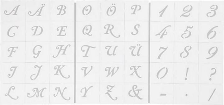 Creativ Company Letters&Nummers (15 cm)