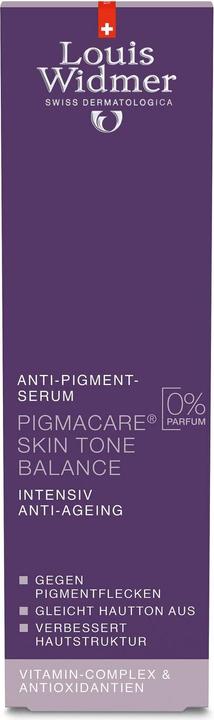 Actual product image Louis Widmer Pigmacare Skine Tone unscented (30 ml)