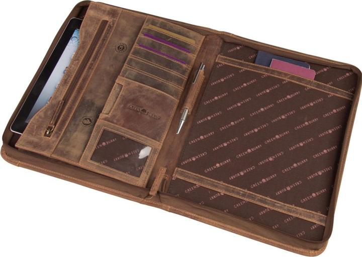 Actual product image Greenburry Vintage 1721A Manager Writing Case Folder (1 x)