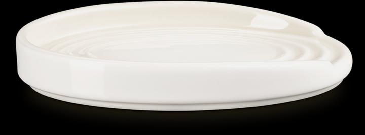 Produktbild Le Creuset Creuset ova Löffelablage aus Steinzeug Meringue