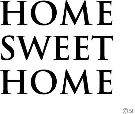 Image du produit Bilderwelten Home Sweet Home 2 (146 x 122 cm)
