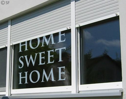 Image du produit Bilderwelten Home Sweet Home 2 (146 x 122 cm)