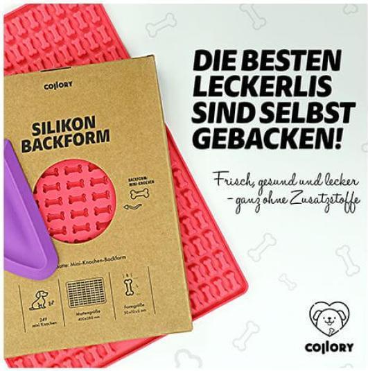 Produktbild Collory Knochen Backmatte Grün