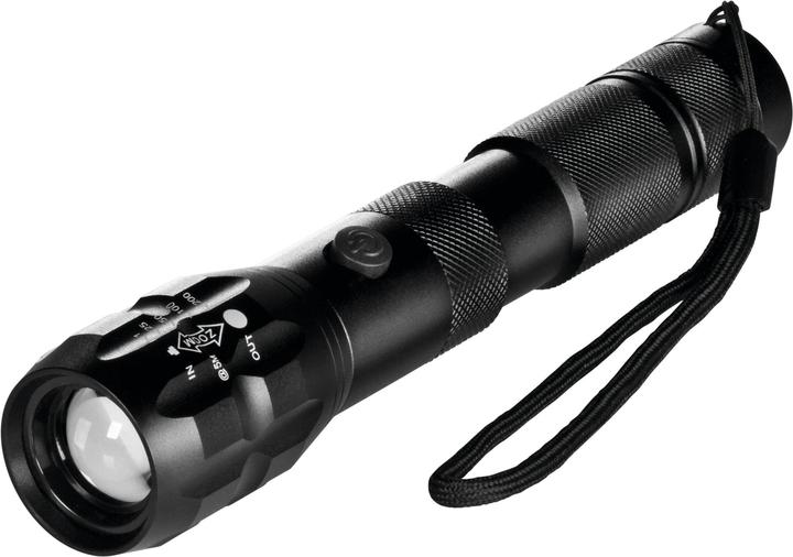 Produktbild Maxxmee Power-Taschenlampe 3.7 V 1800 mAh Schwarz (4 cm)